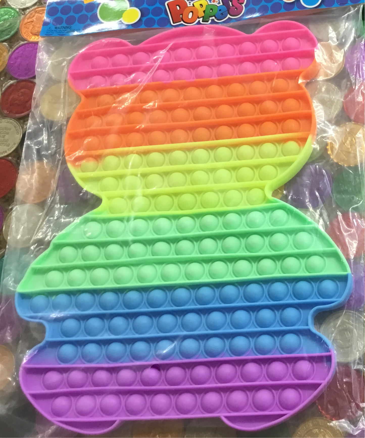 BEAR JUMBO BUBBLE POPPER