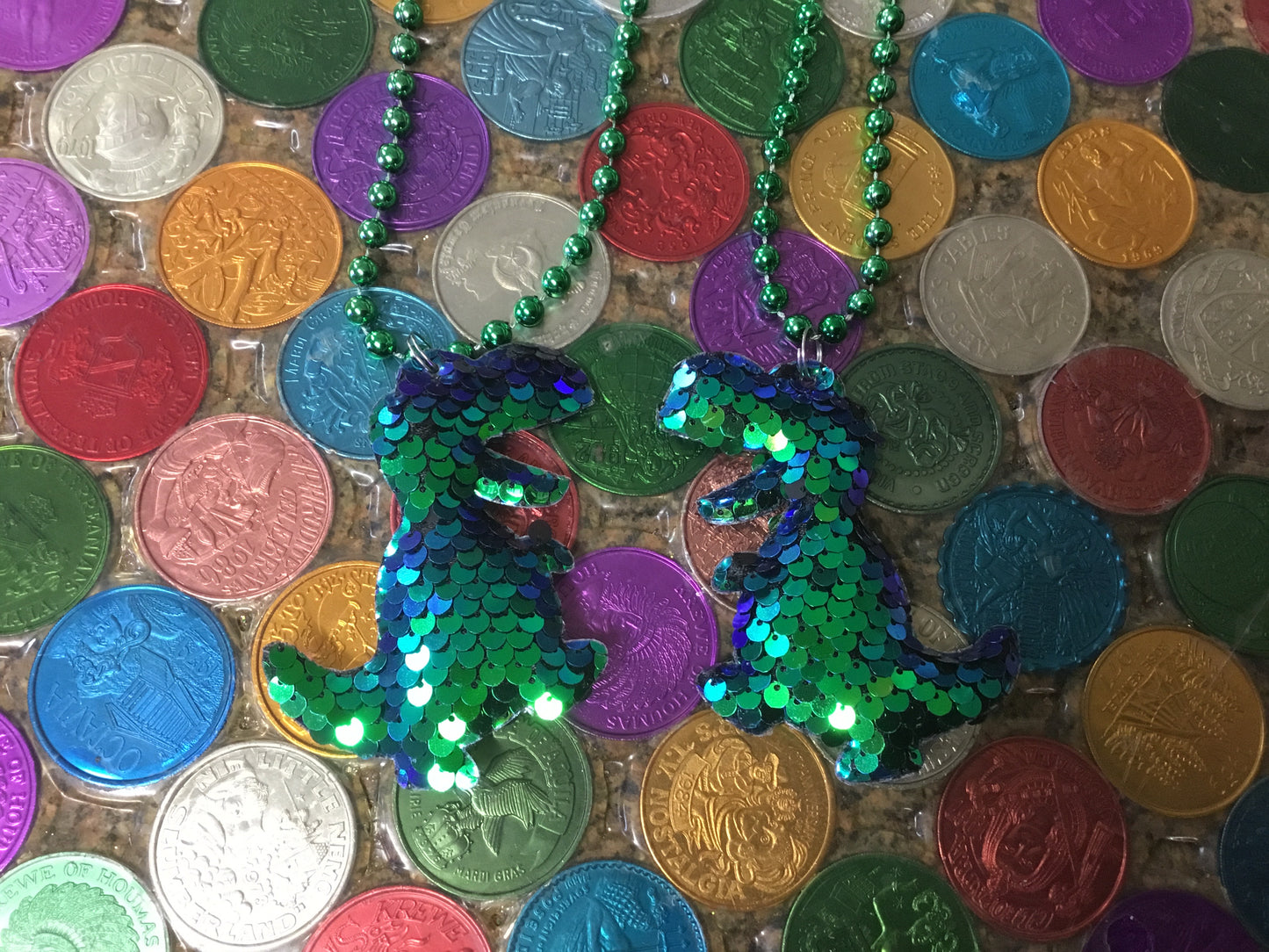 SEQUIN DINOSAUR 33" DZ