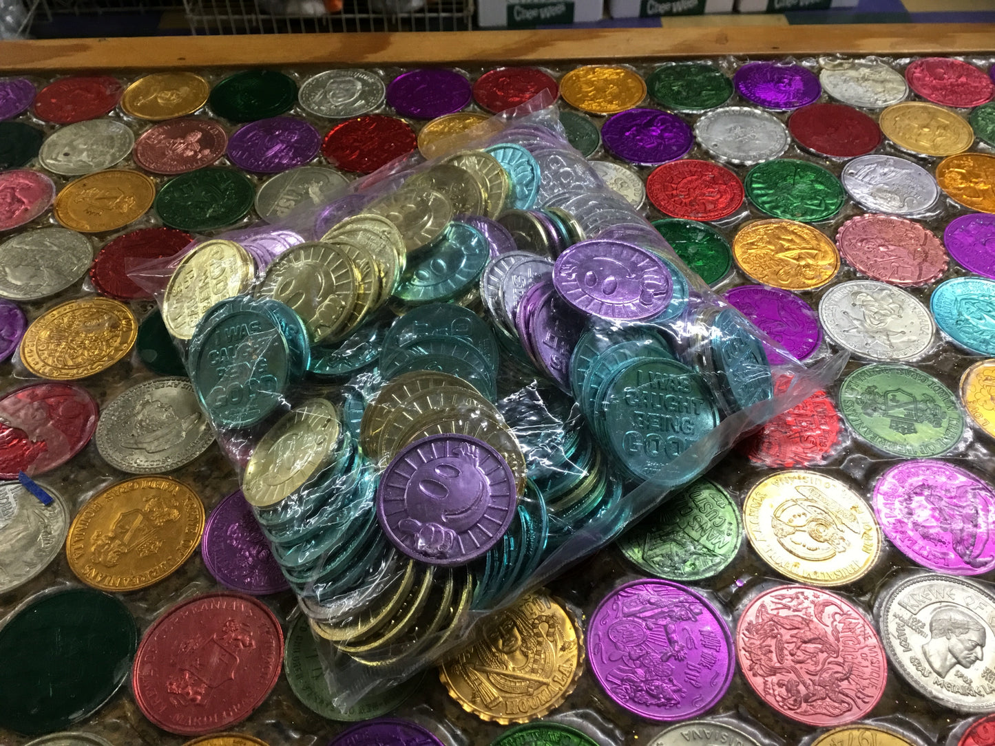 PLASTIC COINS