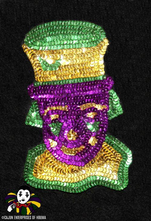 CLOWN FACE W/TOP HAT(12)