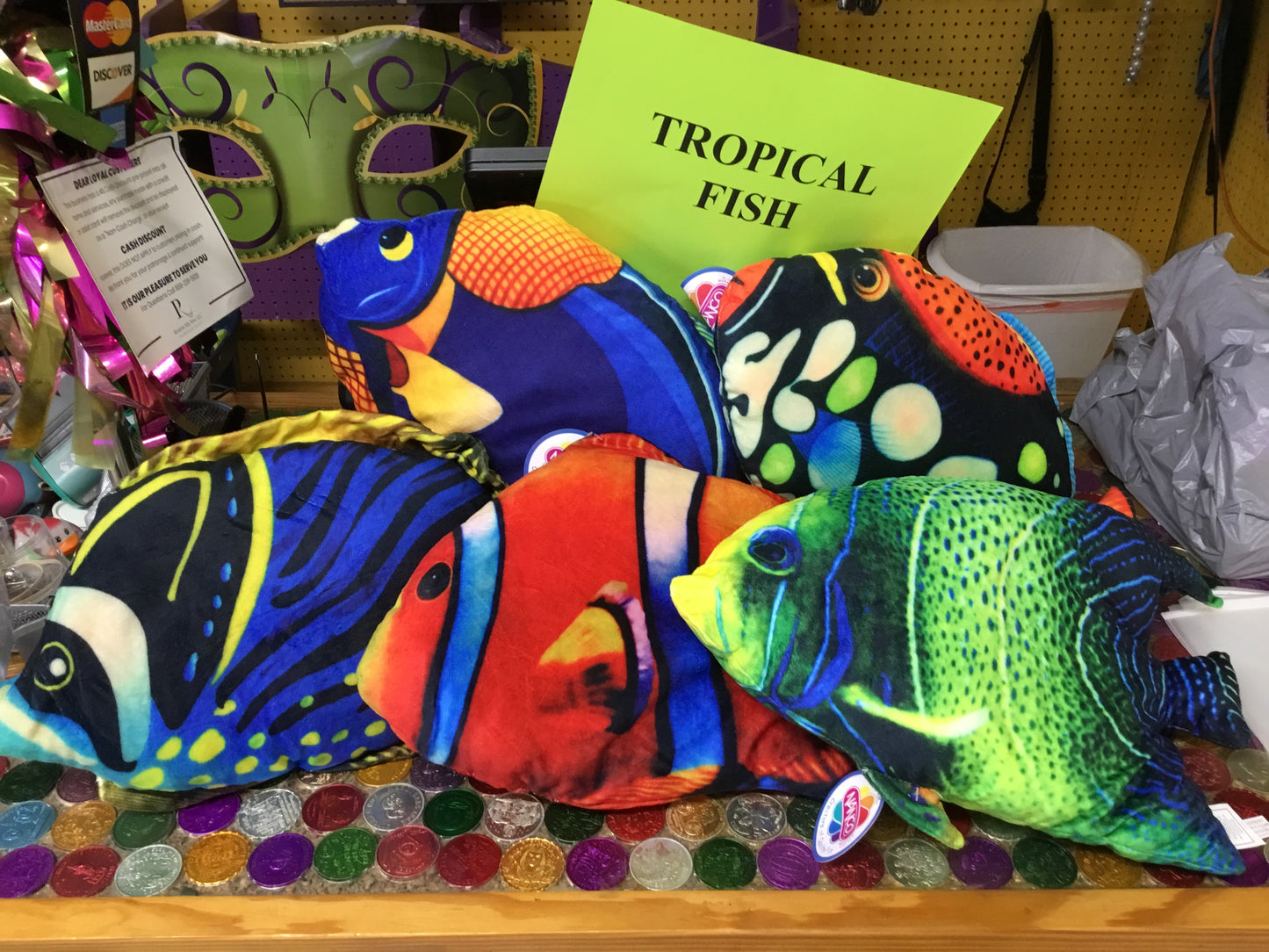16" TROPICAL FISH