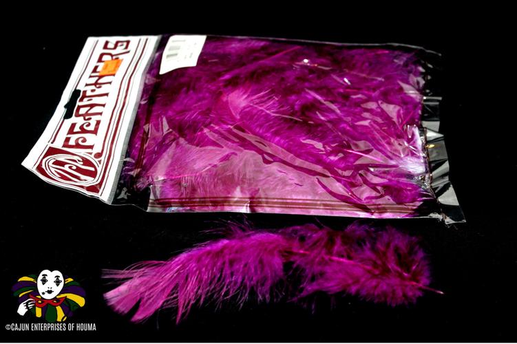 MARABOU PURPLE FEATHERS