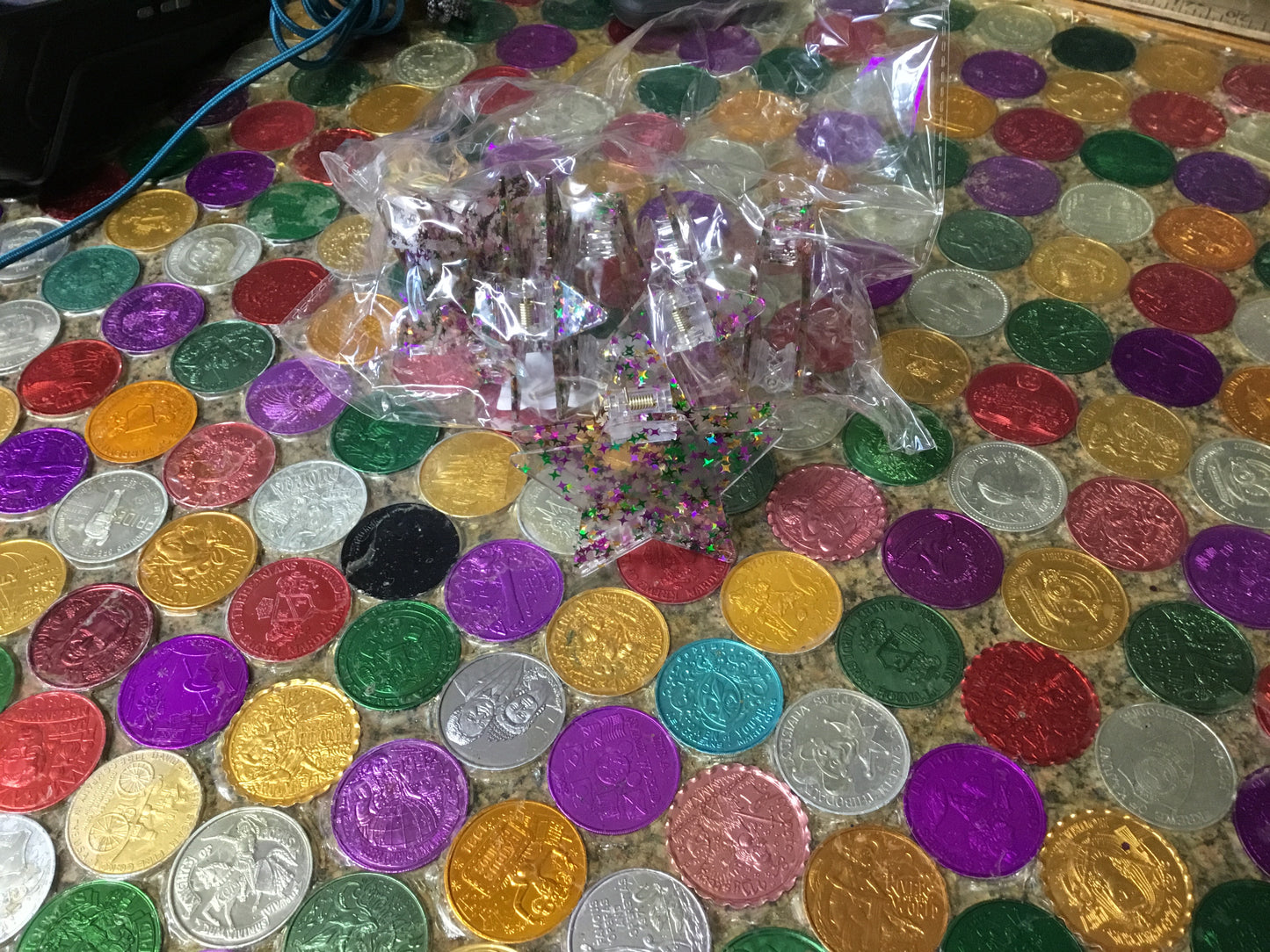 STAR SHAPED HAIR CLIPS