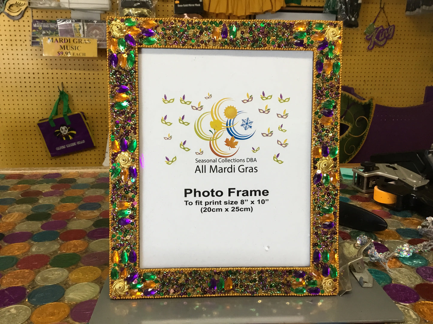 GOLD GLAMOUR FRAME 8X10