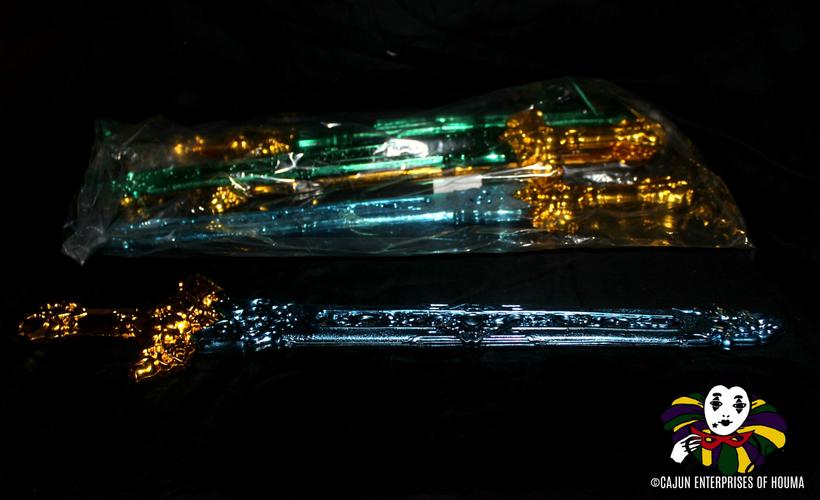PLATED SWORD WITH SHEATH 21.5"