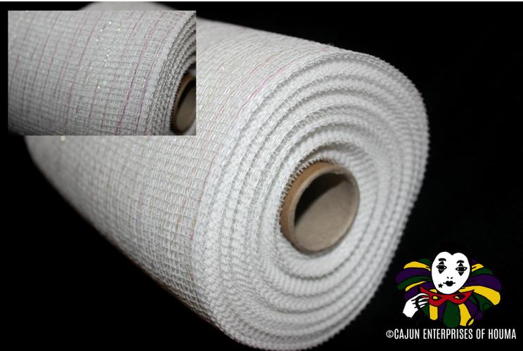 WHITE DECO MESH