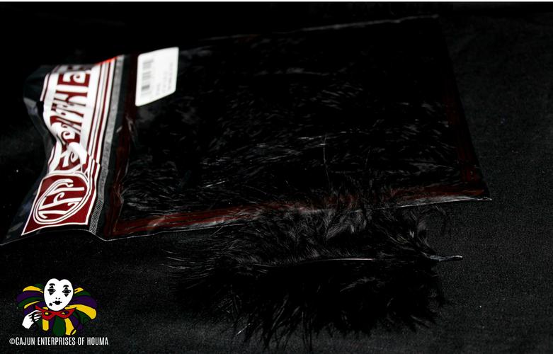 MARABOU BLACK FEATHERS