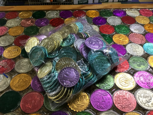 PLASTIC COINS