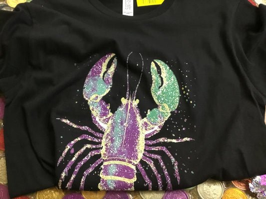 MARDI GRAS CRAWFISH SHIRT