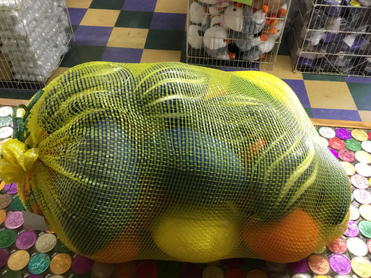 7-8" ASSORTED FOOTBALL SACK 20 PCS