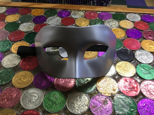 SILVER HALF MASK