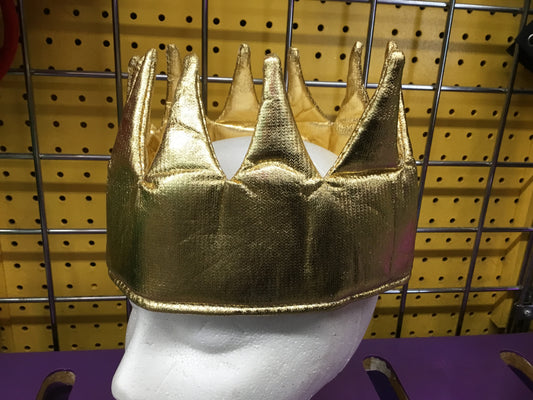 FABRIC GOLD CROWN