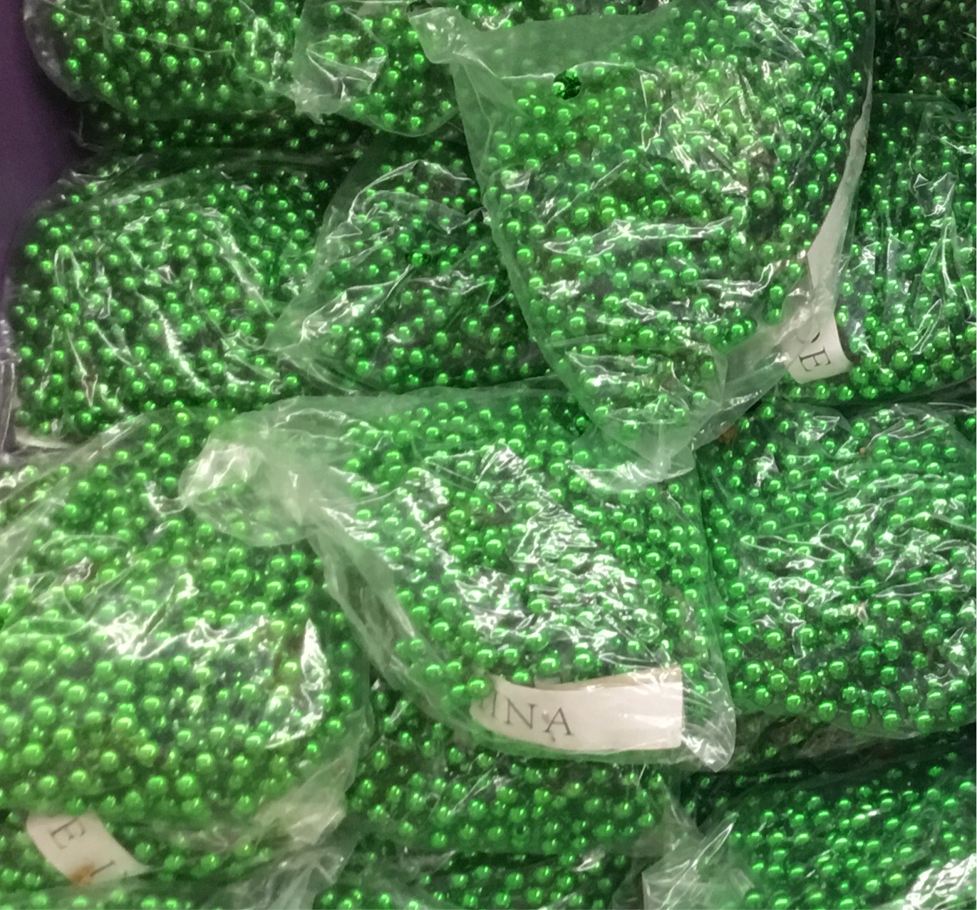 7MM 33" GREEN ROUND