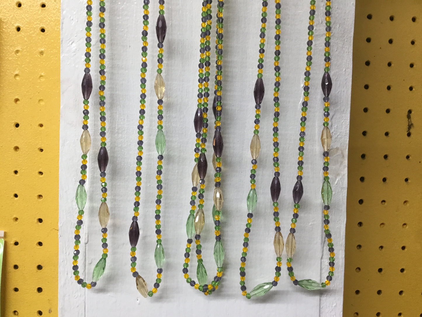 GLASS MARDI GRAS FACET GLASS BEAD 4MM