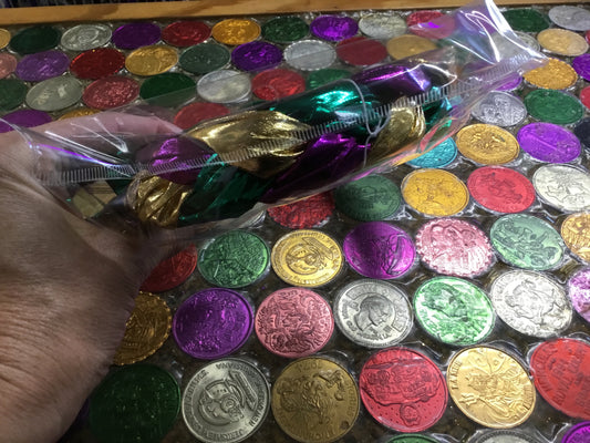 MARDI GRAS CLOTH BRAIDED HEADBAND