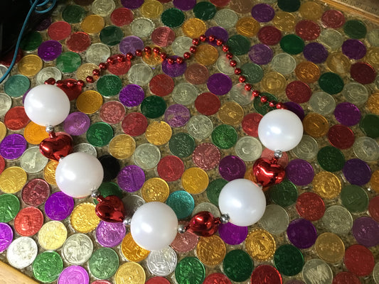 CASE 50MM JUMBO HEART AND PEARL 3 DZ