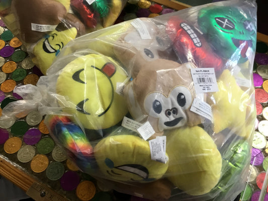 EMOTICON PLUSH ASSORTMENT 36 PCS