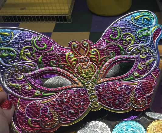 RAINBOW BUTTERFLY MASK