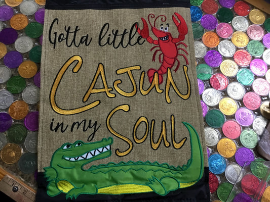 GOTTA LITTLE CAJUN IN MY SOUL