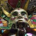 FULL FACE JOLLY MASK W/10 HORNS