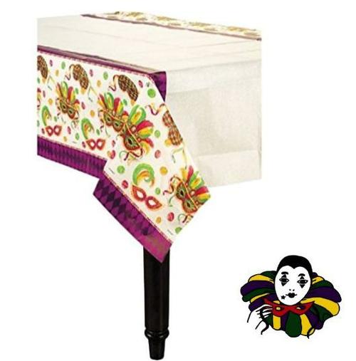 PAPER TABLECLOTH MASQUERADE