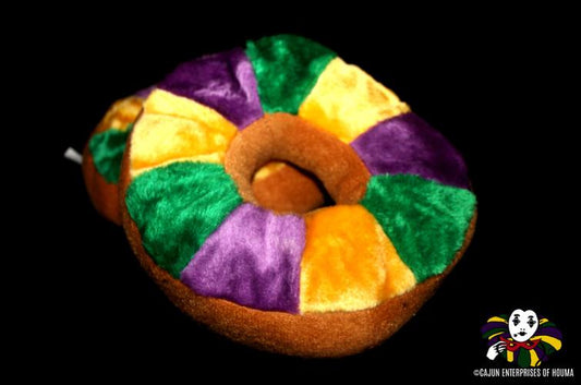 PLUSH KING CAKE 9" 6 PCS