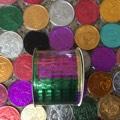 METALLIC PGG SQUARES FOIL RIBBON