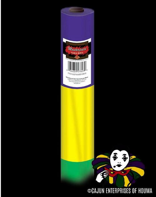 MARDI GRAS TABLE ROLL
