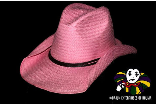 ROLLED BRIM COWBOY PINK