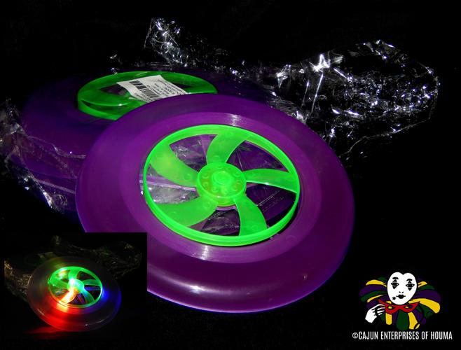 LIGHT UP FRISBEE 9"