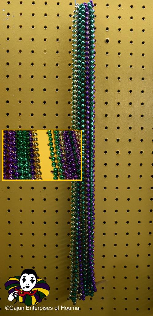 CASE 48” 6MM PURPLE, GREEN & GOLD 50 DZ