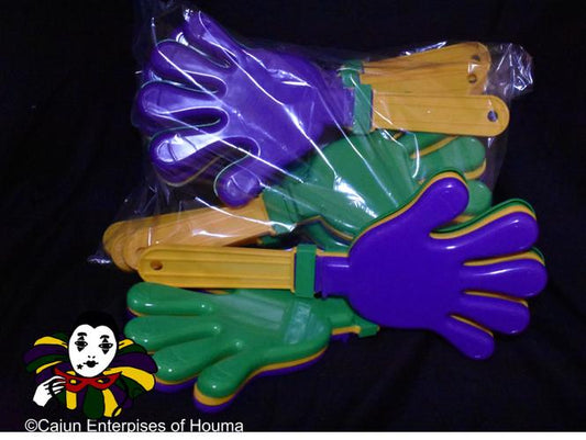 CASE HANDCLAPPER PURPLE, GREEN & GOLD 13" 15 DZ