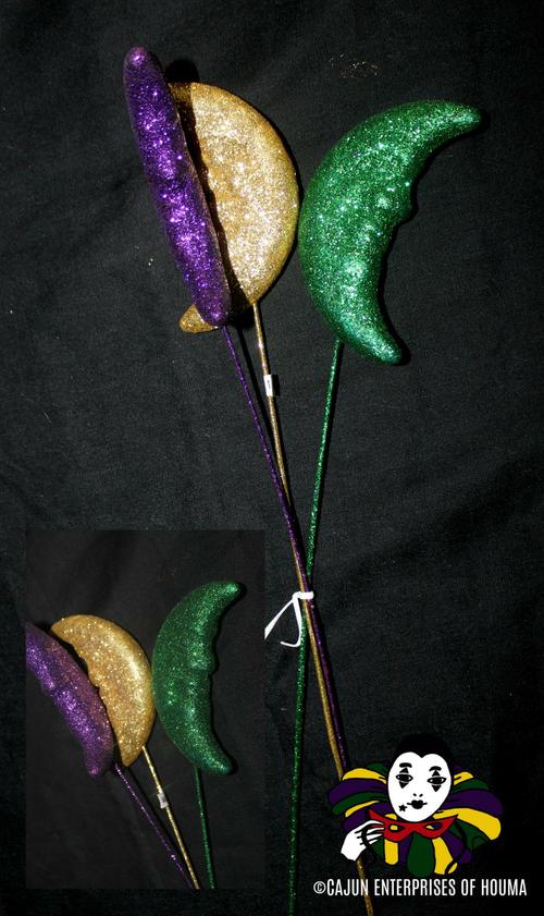 4" STYROFOAM HALF MOON PICK