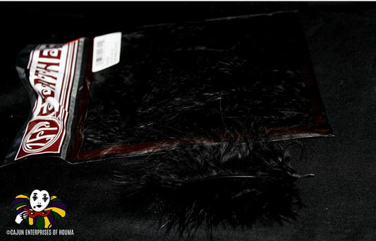 MARABOU BLACK FEATHERS