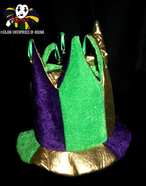 MARDI GRAS LAME’ JESTER w/BELLS