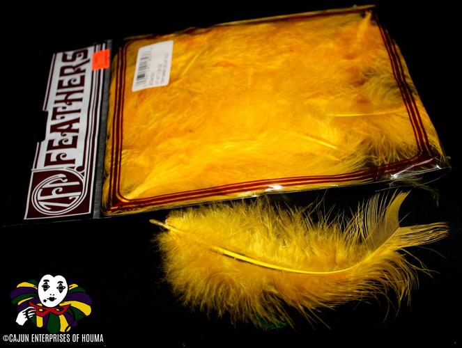 MARABOU GOLD FEATHERS